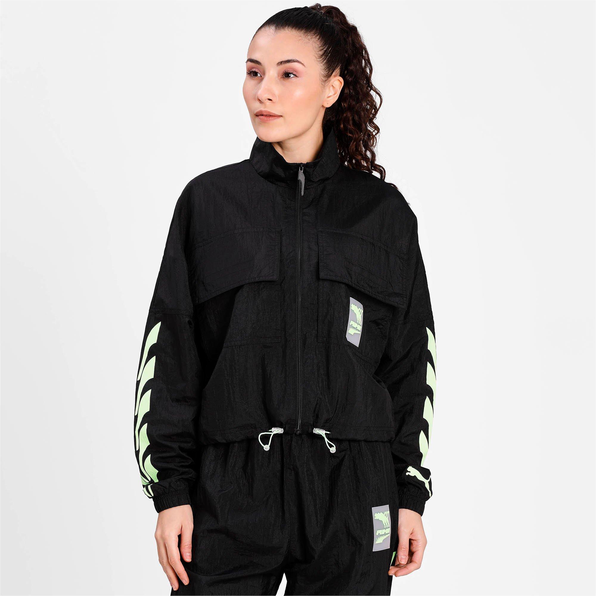 PUMA Women's "Black" Evide Track Jacket